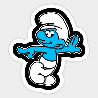 Go Smurf yourself Sticker